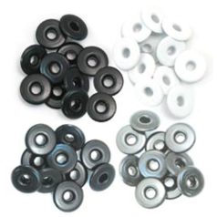 Szegecs , WRMK Wide Eyelets / Grey (40 db)