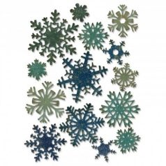   Vágósablon 661599, Thinlits / Tim Holtz - Paper Snowflakes, Mini (14 db)