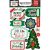 3D Matrica , Deck the Halls / Layered Stickers (1 csomag)