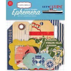   Papírmotívum / Kivágat , Let's Cruise / Ephemera (1 csomag)