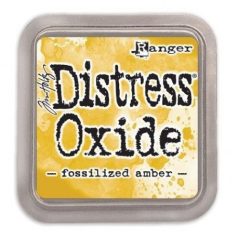   Ranger Distress Oxide Tintapárna - Fossilized Amber - Tim Holtz (1 db)