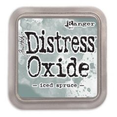   Ranger Distress Oxide Tintapárna - Iced Spruce - Tim Holtz (1 db)