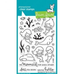   Szilikonbélyegző LF1167, Clear Stamps / Mermaid For You (1 db)