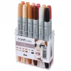   Grafikai filctoll készlet 705, Copic Ciao Marker / Skin Stone Testszínek -  (12 db)