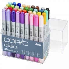 COPIC Grafikai filctoll készlet A, Copic Ciao Set A (36 db)