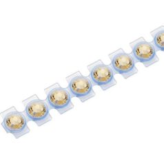   Swarovski kristály utántöltő -  textilhez SS10, Light colorado topaz / easyCrystal (1 csomag)