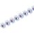 Swarovski kristály utántöltő -  textilhez SS10, CrystalAB / Színjátszós / easyCrystal (1 csomag)