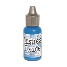   Ranger Distress Oxide Tintapárna Utántöltő - Salty Ocean - Tim Holtz Oxide Re-Inker (1 db)