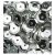 Flitter 6mm / 12gr, Sequins / Regular, Silver -  (1 csomag)