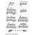 Szilikonbélyegző CS-338, Clear Stamps / Hand-Lettered Holiday Greetings -  (1 csomag)