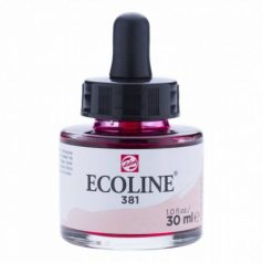   Akvarellfesték koncentrátum 381, Talens Ecoline Liquid Watercolour  / Pastel Red -  (30 ml)