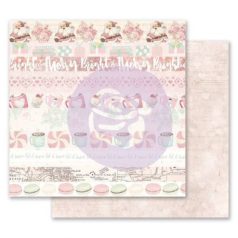   Scrapbook papír 12", Prima Marketing Santa Baby / Let it Snow -  (1 ív)