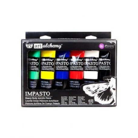 Finnabair Impasto Paint Set  Art Alchemy (1 csomag)