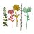 Vágósablon 664163, Sizzix Thinlits / Wildflower stems 1 - Tim Holtz (1 csomag)