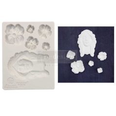   Finnabair szilikon öntőforma, 3.5"X4.5" Décor Moulds / Flower Queen (1 db)