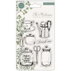   Szilikonbélyegző , Craft Consortium The Herbarium  / Utensils - Clear Stamps (1 db)