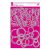 Stencil A5, Pronty Stencil / Roses & grunge circles -  (1 db)