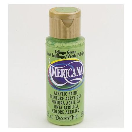 Akrilfesték matt 59ml - Foliage Green - DecoArt Americana® Acrylics (1 db)