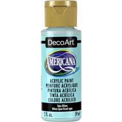   Akrilfesték matt 59ml - Spa Blue - DecoArt Americana® Acrylics (1 db)