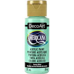   Akrilfesték matt 59ml - Sweet Mint - DecoArt Americana® Acrylics (1 db)