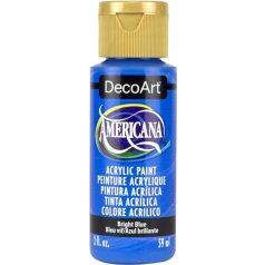   Akrilfesték matt 59ml - Bright Blue - DecoArt Americana® Acrylics (1 db)