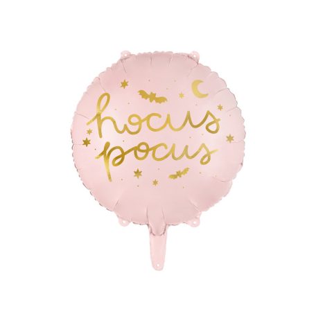 Fólia lufi Hocus Pocus rózsaszín 45 cm (1 db)