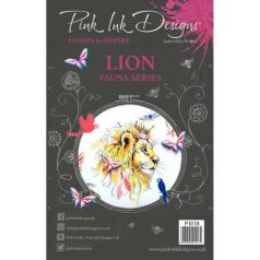   Szilikonbélyegző A5, Pink Ink Designs Clear Stamp / Lion - Animals (1 db)