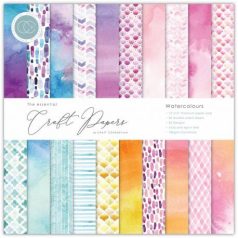   Papírkészlet 12x12, Craft Consortium Paper Pad / Watercolours -  (30 lap)