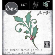   SIZZIX Vágósablon 664216 - Seasonal Scroll - Tim Holtz - Bigz Die (1 db)