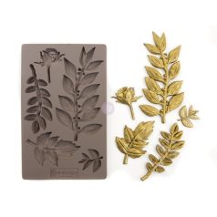   ReDesign with Prima szilikon öntőforma, 5x8 Inch Decor Mould / Leafy Blossom (1 db)