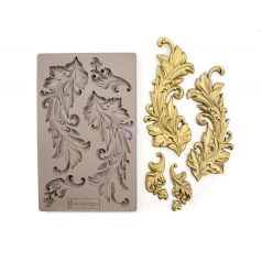   ReDesign with Prima szilikon öntőforma, 5x8 Inch Decor Mould / Baroque Swirls (1 db)