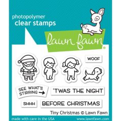   Szilikonbélyegző LF2022, Clear Stamps / Tiny Christmas (1 csomag)