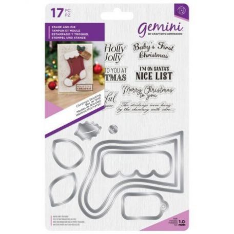 Gemini - Stamp & Die - Christmas Stocking