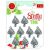 Fém díszítőelem , Craft Consortium It's Snome Time  / Charms Toad Stools  (1 csomag)