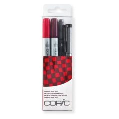   Copic Doodle Csomag , COPIC Ciao marker / Piros - Doodle Pack Red (4 db)