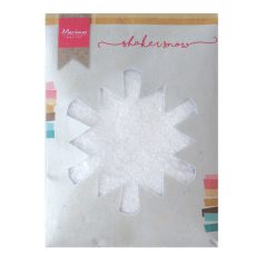   Műhó - Rázóablakhoz , Marianne Design Shaker Snow / Shaker snow -  (50 gr)