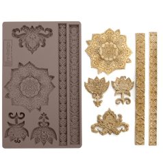   ReDesign with Prima szilikon öntőforma, 5x8 Inch Decor Mould / Agadir Patterns (1 db)