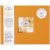 Scrapbook Album  8"X8", Storybook D-Ring Album / Tangerine (1 db)