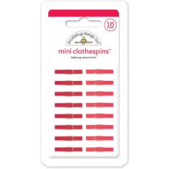   Doodlebug Design Csipesz - Ladybug - Mini Clothespins (16 db)