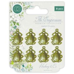   Fém díszítőelem , Craft Consortium The Emporium / Metal Charms Beetles (1 csomag)