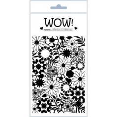   Szilikonbélyegző , Wow! Clear Stamp Set / Blossom (by Marion Emberson) -  (1 csomag)