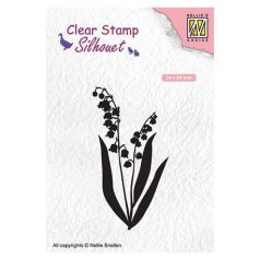   Szilikonbélyegző SIL065, Silhouet Clear stamps / Lily of the valley -  (1 db)