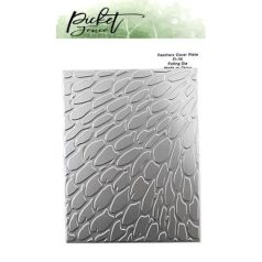   Klisé , Picket Fence Studios Foil and Cutting  / Feathers Cover Plate (1 csomag)