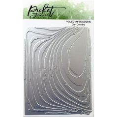   Klisé , Picket Fence Studios Foil and Cutting  / Woodgrain Foil  (1 csomag)