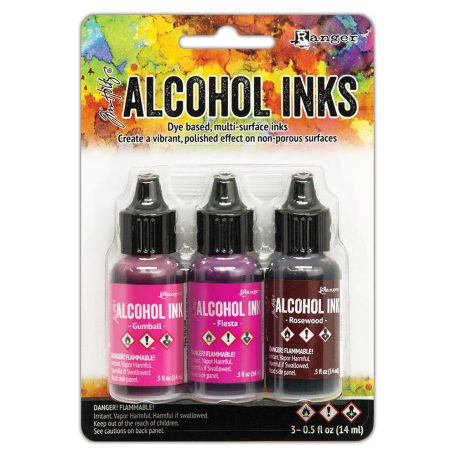 Alcohol Ink készlet , Tim Holtz® Alcohol Ink / Pink/Red Spectrum -  (1 csomag)