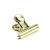 Csipesz 38mm, Gold / Journal Clip - Arany (5 db)