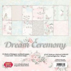   Papírkészlet 12x12, Craft&You Paper Set / Dream Ceremony -  (12 lap)