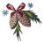 Vágósablon 664733, Festive Trims Colorize / Sizzix Thinlits Die - Tim Holtz (1 csomag)