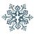 Vágósablon 664749, Stunning Snowflake / Sizzix Thinlits Die - Tim Holtz (1 csomag)