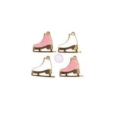   Díszítőelem , Skates / Prima Marketing Sugar Cookie - Metal Charms (1 csomag)